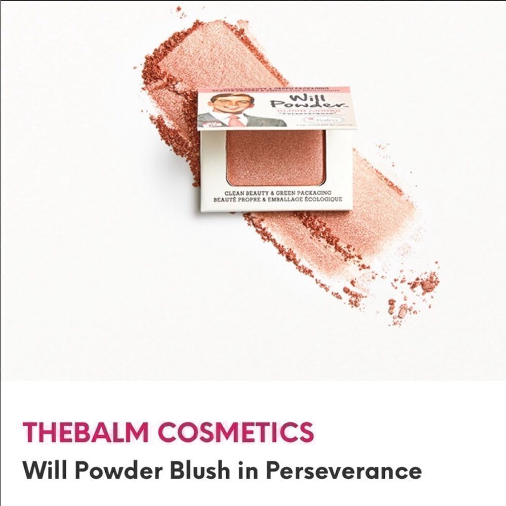 Bundle TheBalm Will Powder Blush Perseverance - Picture 4 of 13